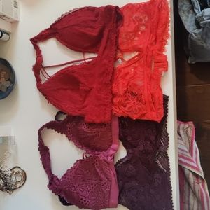 Pink bralette bundle